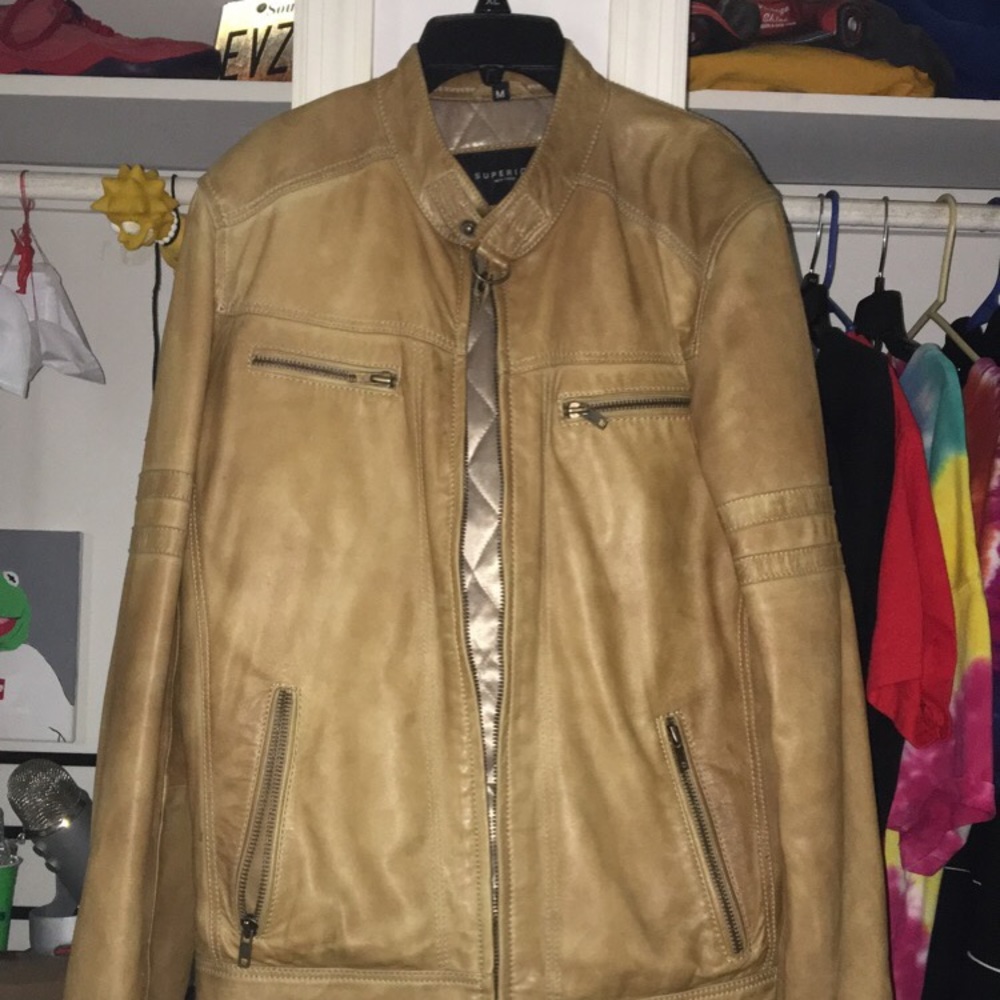 superior new york leather jacket